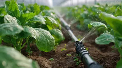 Maximizing Crop Yields with High Efficiency Irrigation System Parts for Sustainable Agriculture
